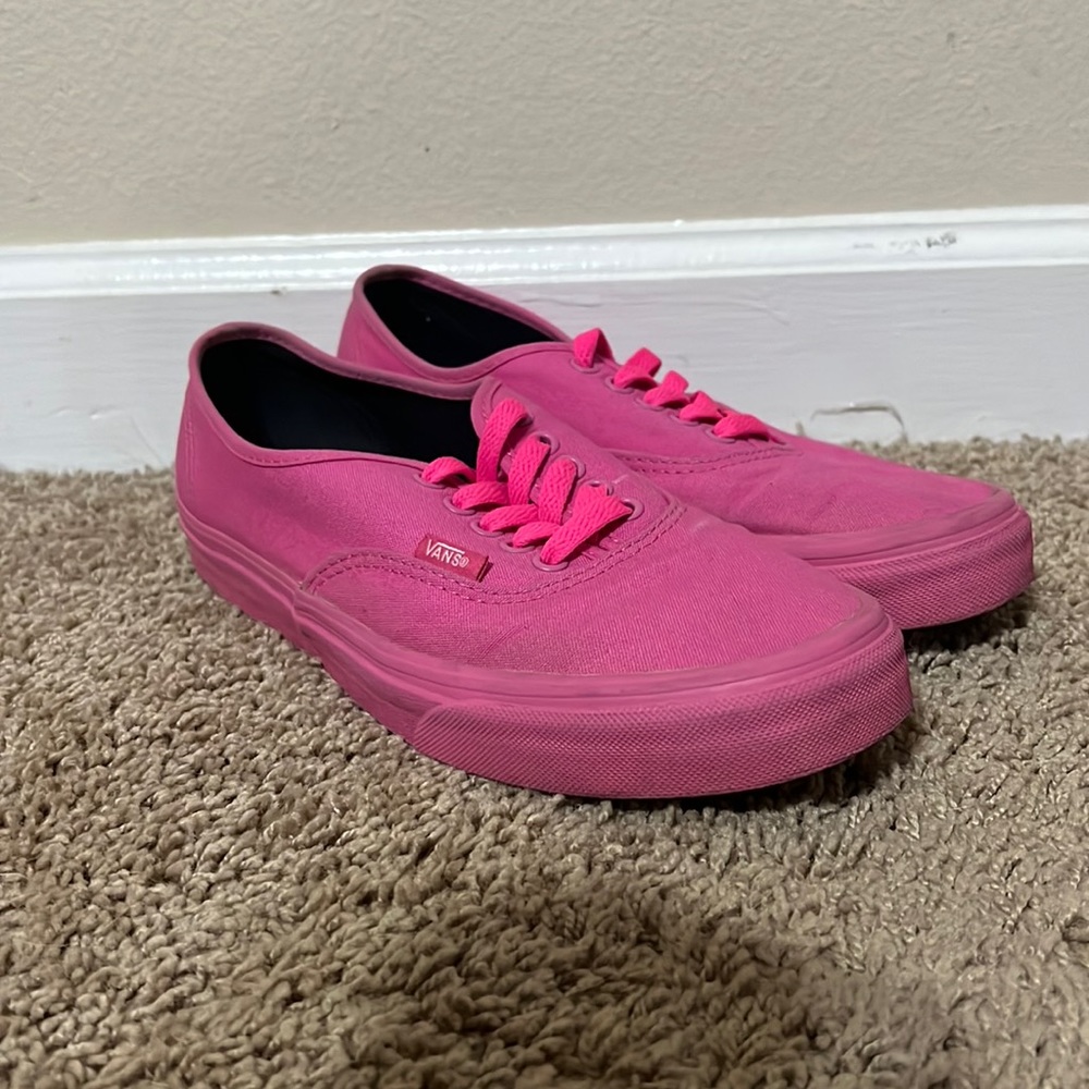 Hot pink vans